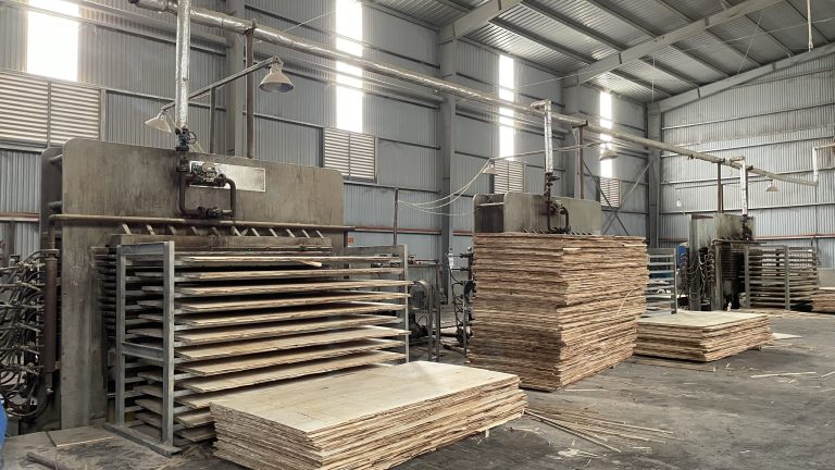 Semi-finished product after hot pressing